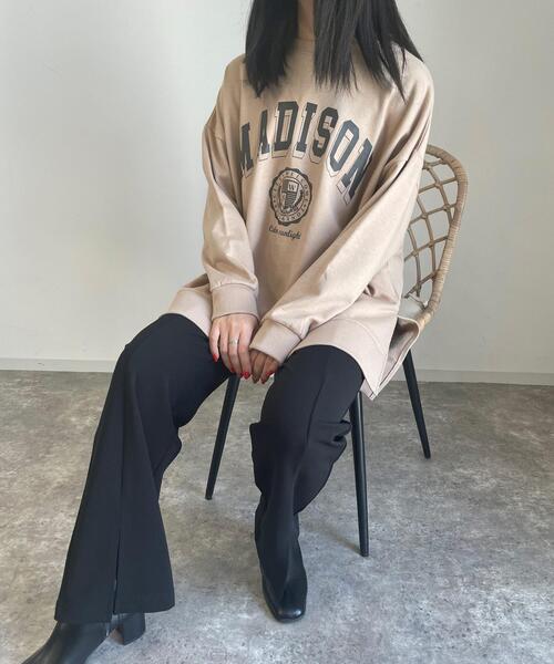 MLI'A（エムリア）の「フロントスリットカット／パンツ（その他パンツ・レディース・ブラウン/レッド/グリーン/ライトベージュ/ブラック・FREE）」の16枚目の写真