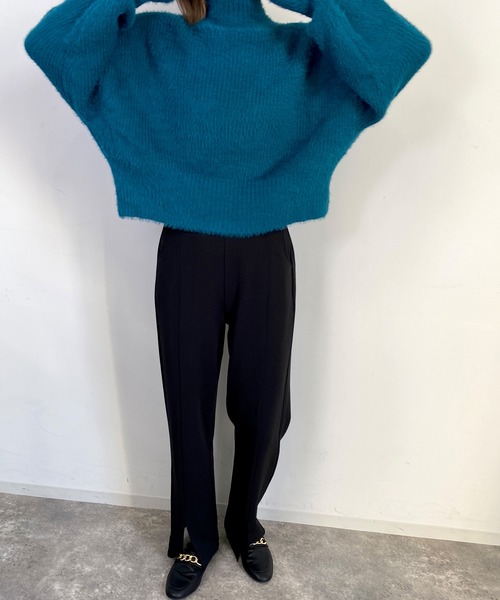 MLI'A（エムリア）の「フロントスリットカット／パンツ（その他パンツ・レディース・ブラウン/レッド/グリーン/ライトベージュ/ブラック・FREE）」の20枚目の写真