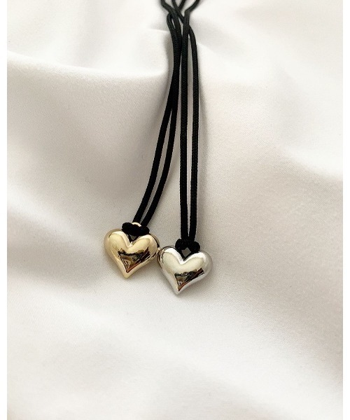 セール 艶ハートストリングネックレス ネックレス Mou モウ のファッション通販 Zozotown