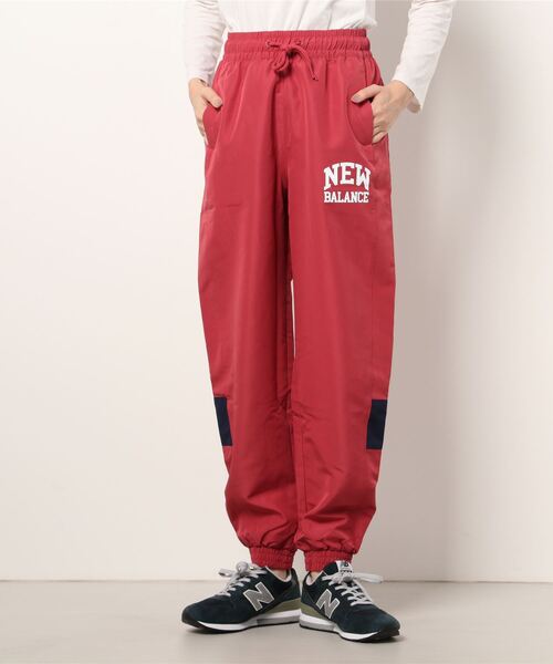 NEW BALANCE（ニューバランス）の「ニューバランス New Balance NB Sport カレッジ ウィンド パンツ_（その他パンツ・レディース・レッド/ネイビー・S/M/XL/L）」の2枚目の写真
