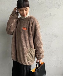 [UNIVERSAL OVERALL/ユニバーサルオーバーオール] 別注カバーオールボアフリースプルオーバー