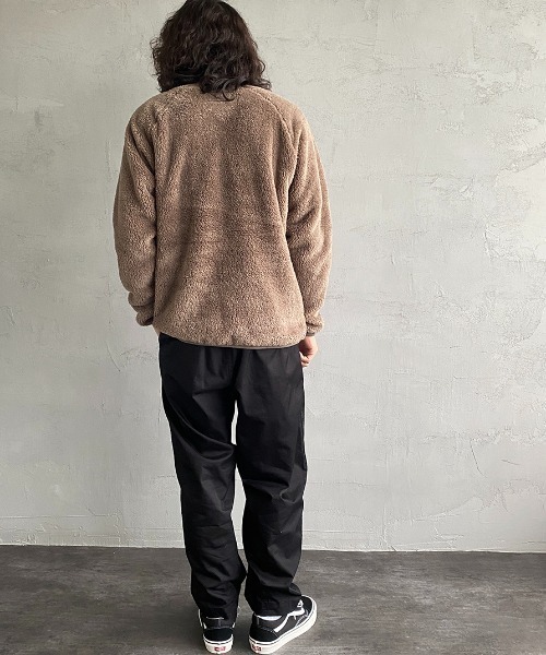 UNIVERSAL OVERALL（ユニバーサルオーバーオール）の「[UNIVERSAL OVERALL/ユニバーサルオーバーオール] 別注カバーオールボアフリースプルオーバー（スウェット・レディース・グレー/アイボリー/チャコール・S/M/L）」の16枚目の写真