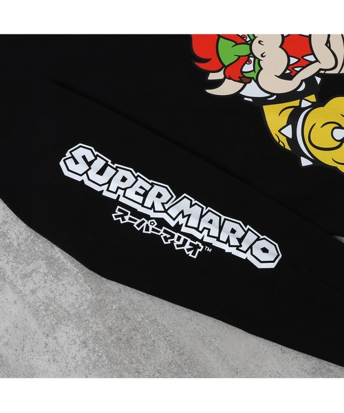 BAIT（ベイト）の「【2107_SPM】BAIT x MARIO BOWSER LSTEE 216-SPM-TEE-004（Tシャツ/カットソー・メンズ・ブラック・MEDIUM/LARGE/SMALL/X-LARGE）」の3枚目の写真