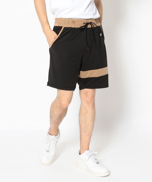 muta（ムータ）の「muta MARINE/ムータマリン/ラッシュショーツ ライン（その他パンツ・メンズ・ブラック/ホワイト・7/4/6/5）」の2枚目の写真