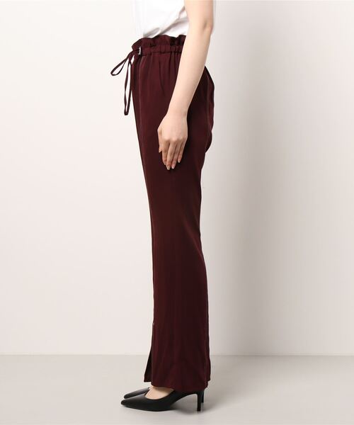 Lui's（ルイス）の「配色ステッチドロストフレアパンツ（その他パンツ・レディース・グリーン/レッド系その他/ブラック・FREE）」の5枚目の写真