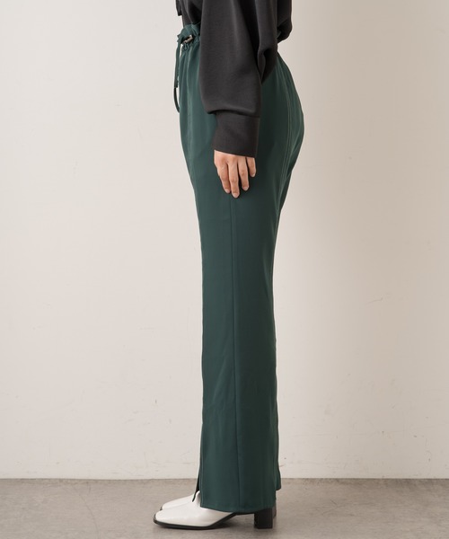 Lui's（ルイス）の「配色ステッチドロストフレアパンツ（その他パンツ・レディース・グリーン/レッド系その他/ブラック・FREE）」の17枚目の写真