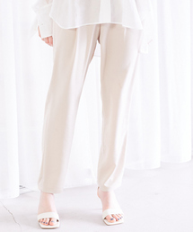 Rouge vif | サテンイージーパンツ2(その他パンツ)