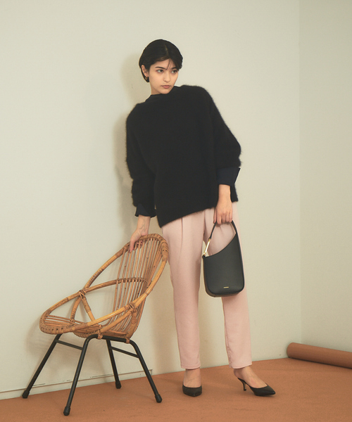 Rouge vif(ルージュヴィフ)の「サテンイージーパンツ2(その他パンツ・レディース・ベージュ/ピンク/ブラック/ライラック・36/38/40)」の14枚目の写真