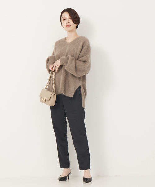 Rouge vif(ルージュヴィフ)の「サテンイージーパンツ2(その他パンツ・レディース・ベージュ/ピンク/ブラック/ライラック・36/38/40)」の16枚目の写真