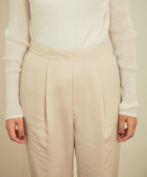 Rouge vif(ルージュヴィフ)の「サテンイージーパンツ2(その他パンツ・レディース・ベージュ/ピンク/ブラック/ライラック・36/38/40)」の20枚目の写真