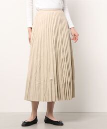 Per sist ence | Per sist ence/パーシエンス　フェイクレザー プリーツスカート(スカート)