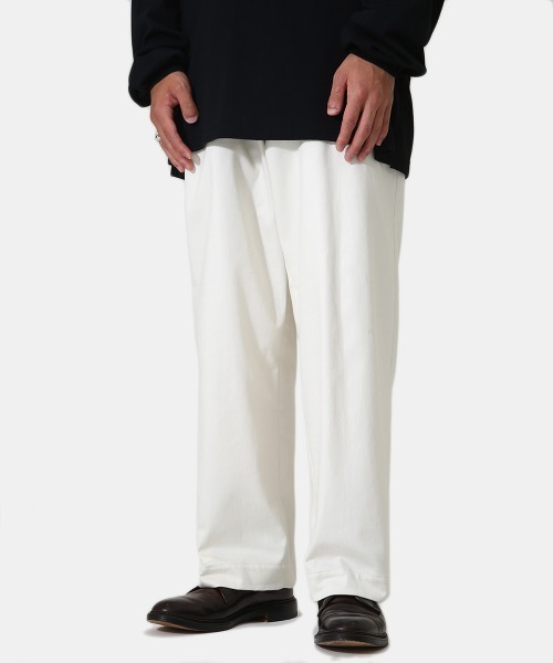 marka（マーカ）の「marka / マーカ：SIDE ADJUST TROUSERS - ORGANIC COTTON 10/- DRILL -：M21D-07PT01C[COR]（その他パンツ・メンズ・サンドベージュ/アイボリー・3/1/2）」の18枚目の写真