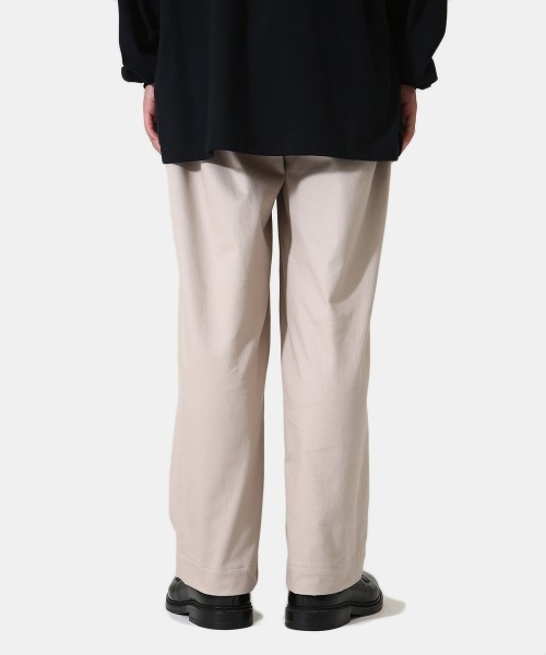 パンツ marka SIDE ADJUST TROUSERS COTTON DRILL SIDE ADJUST TROUSERS ORGANIC COTTON DRILL - marka 「Area」