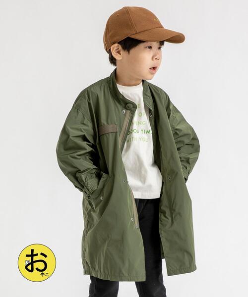 coen（コーエン）の「【coen キッズ】M-65TYPE モッズコート（モッズコート・キッズ・ネイビー/オリーブ・100/110/120/130）」の3枚目の写真