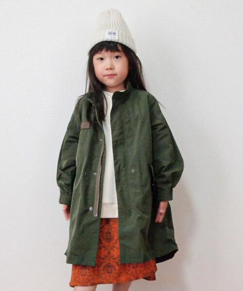 coen（コーエン）の「【coen キッズ】M-65TYPE モッズコート（モッズコート・キッズ・ネイビー/オリーブ・100/110/120/130）」の7枚目の写真