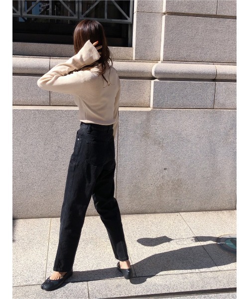 ulu（ウル）の「original longsleeve turtleneck knit（ニット/セーター・レディース・アイボリー/ブラック/グリーン・FREE）」の14枚目の写真