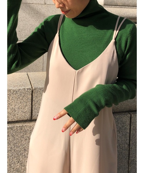 ulu（ウル）の「original longsleeve turtleneck knit（ニット/セーター・レディース・アイボリー/ブラック/グリーン・FREE）」の20枚目の写真