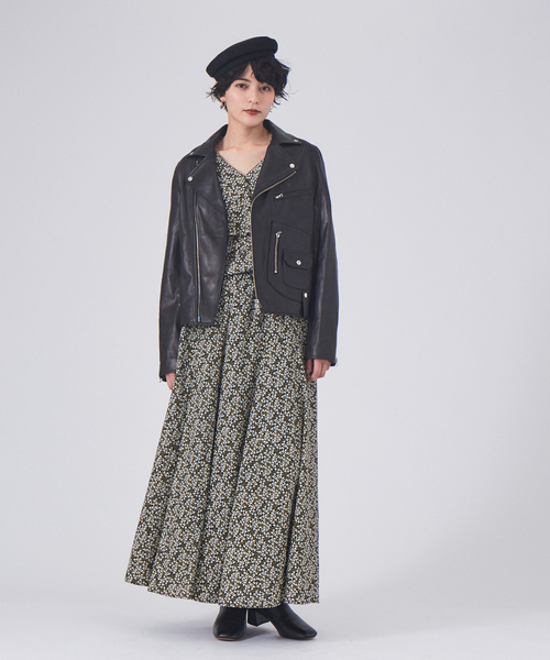 TICCA（ティッカ）の「TICCA　ダブルライダースジャケット（ライダースジャケット・レディース・ブラック・フリー）」の4枚目の写真