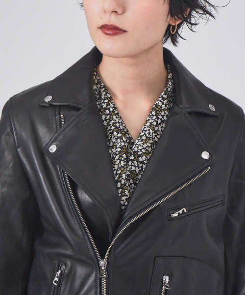 TICCA（ティッカ）の「TICCA　ダブルライダースジャケット（ライダースジャケット・レディース・ブラック・フリー）」の6枚目の写真