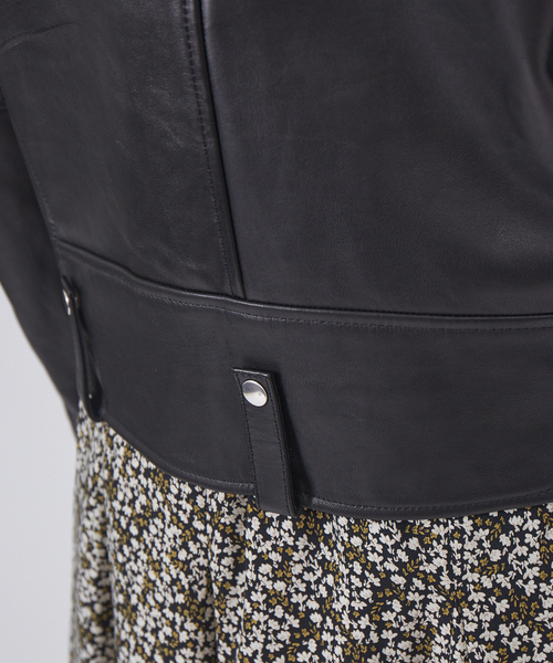 TICCA（ティッカ）の「TICCA　ダブルライダースジャケット（ライダースジャケット・レディース・ブラック・フリー）」の12枚目の写真