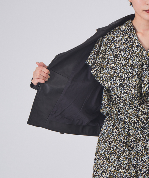 TICCA（ティッカ）の「TICCA　ダブルライダースジャケット（ライダースジャケット・レディース・ブラック・フリー）」の14枚目の写真