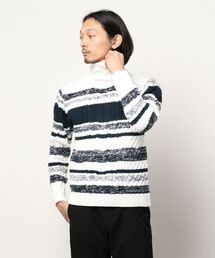 HIDEAWAYS NICOLE | 肩ファスナ－タ－トルネックニット(ニット/セーター)