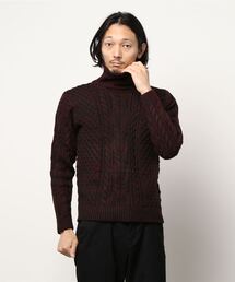 HIDEAWAYS NICOLE | 肩ファスナ－タ－トルネックニット(ニット/セーター)