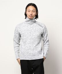 HIDEAWAYS NICOLE | 肩ファスナ－タ－トルネックニット(ニット/セーター)