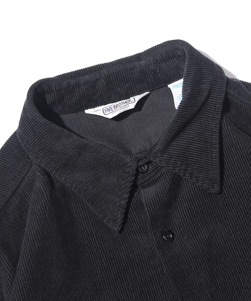 FIVEBROTHER（ファイブブラザー）の「FIVE BROTHERS/ファイブブラザーズ コーデュロイシャツ（シャツ/ブラウス・メンズ・ベージュ/ブラック/ブラウン・M/L）」の15枚目の写真