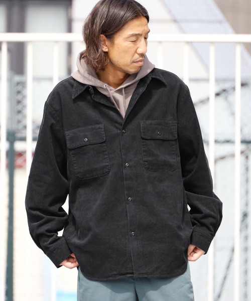 FIVEBROTHER（ファイブブラザー）の「FIVE BROTHERS/ファイブブラザーズ コーデュロイシャツ（シャツ/ブラウス・メンズ・ベージュ/ブラック/ブラウン・M/L）」の22枚目の写真