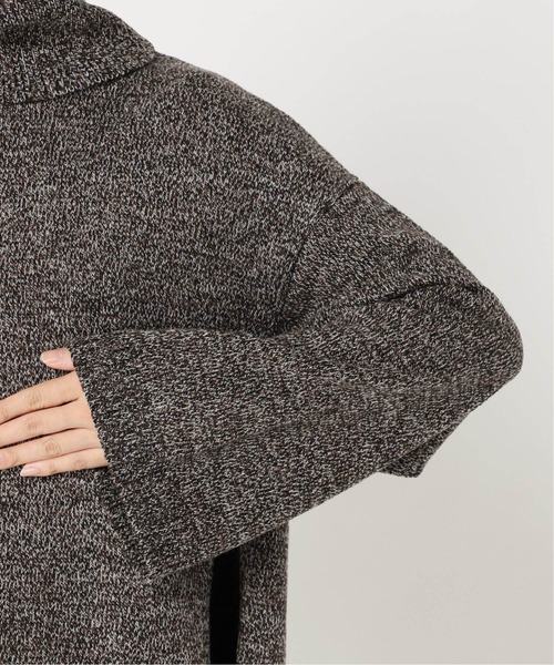 Noble（ノーブル）の「イタリア糸MIXカラー タートルプルオーバー◆（ニット/セーター・レディース・ブラウン/グリーン・フリー）」の20枚目の写真