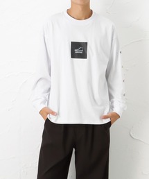 ボックスシューズプリント ロングスリーブTシャツ