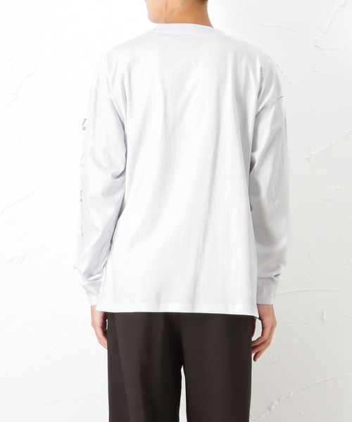 CONVERSE(コンバース)の「ボックスシューズプリント ロングスリーブTシャツ(Tシャツ/カットソー・メンズ・ブルー/ブラック/ホワイト・M/L/XL)」の10枚目の写真