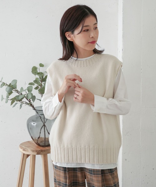 URBAN RESEARCH DOORS(アーバンリサーチドアーズ)の「クルーネックプルオーバーブラウス(シャツ/ブラウス・レディース・オフホワイト・ONE)」の10枚目の写真