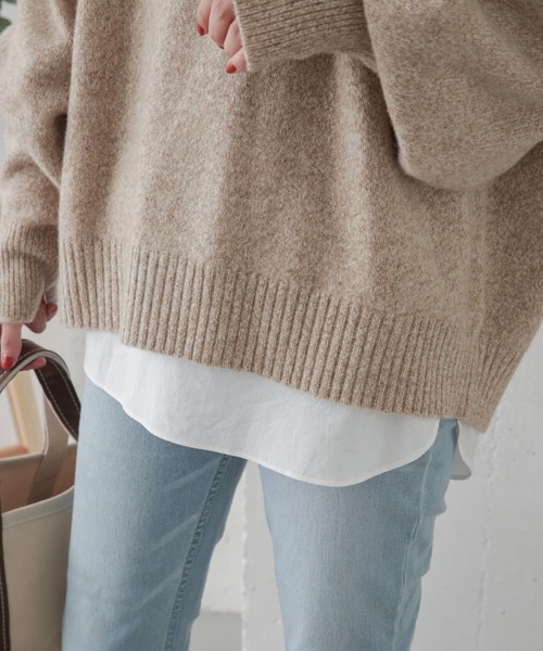 URBAN RESEARCH DOORS(アーバンリサーチドアーズ)の「クルーネックプルオーバーブラウス(シャツ/ブラウス・レディース・オフホワイト・ONE)」の12枚目の写真