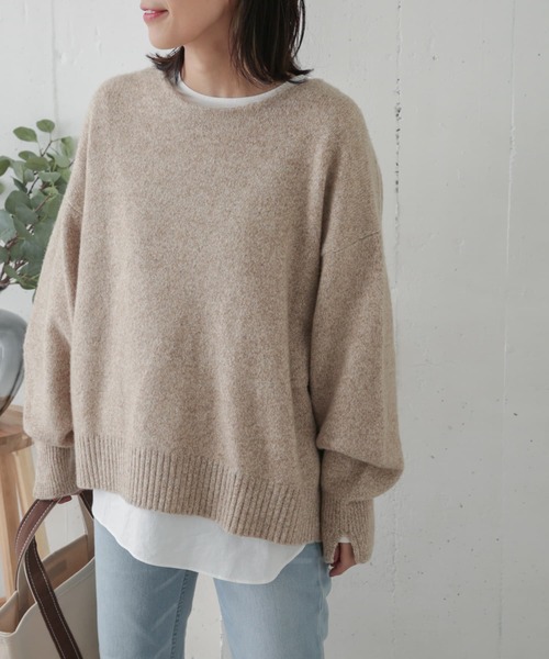 URBAN RESEARCH DOORS(アーバンリサーチドアーズ)の「クルーネックプルオーバーブラウス(シャツ/ブラウス・レディース・オフホワイト・ONE)」の15枚目の写真