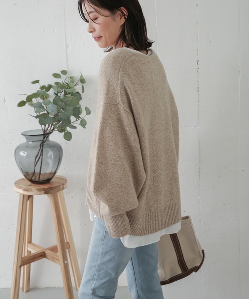 URBAN RESEARCH DOORS(アーバンリサーチドアーズ)の「クルーネックプルオーバーブラウス(シャツ/ブラウス・レディース・オフホワイト・ONE)」の16枚目の写真