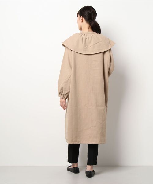 ehka sopo（エヘカソポ）の「無地チェックアソートケープコート