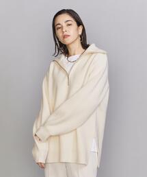 BEAUTY&YOUTH UNITED ARROWS | BY ハーフジップ ニット プルオーバー(ニット/セーター)