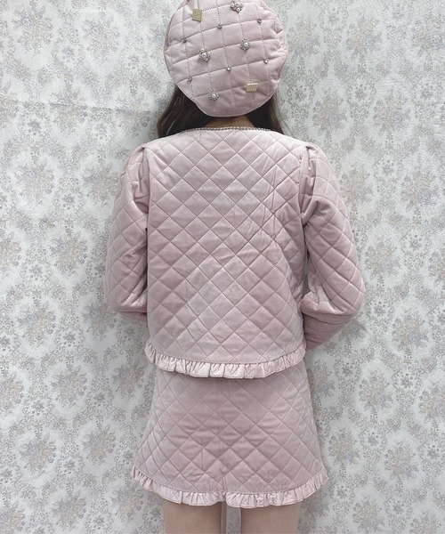 Swankiss(スワンキス)の「PN quilt lady SET UP(ワンピース・レディース・ブラック/ベージュ/ピンク・FREE)」の12枚目の写真