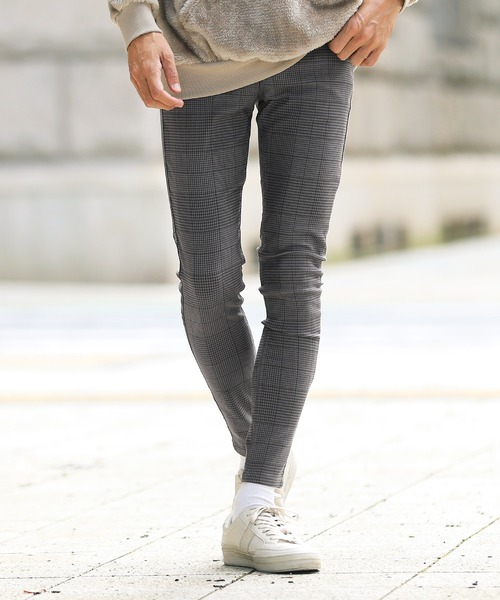 Bee Inspired ロゴ入り SKINNY CHINO スキニー チノパン