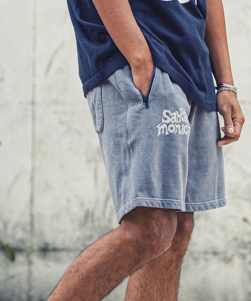 MARBLES（マーブルズ）の「mp9578-PIGMENT COLOR SHORTS ショーツ（その他パンツ・メンズ・チャコール/ネイビー/サックスブルー/トップグレー/レッド・XL/M/L）」の3枚目の写真