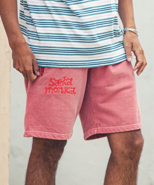 MARBLES（マーブルズ）の「mp9578-PIGMENT COLOR SHORTS ショーツ（その他パンツ・メンズ・チャコール/ネイビー/サックスブルー/トップグレー/レッド・XL/M/L）」の5枚目の写真