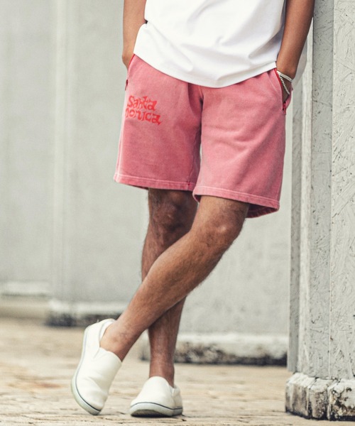 MARBLES（マーブルズ）の「mp9578-PIGMENT COLOR SHORTS ショーツ（その他パンツ・メンズ・チャコール/ネイビー/サックスブルー/トップグレー/レッド・XL/M/L）」の6枚目の写真