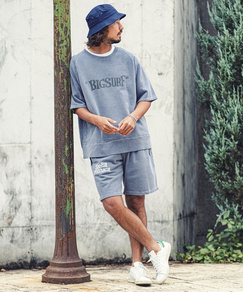 MARBLES（マーブルズ）の「mp9578-PIGMENT COLOR SHORTS ショーツ（その他パンツ・メンズ・チャコール/ネイビー/サックスブルー/トップグレー/レッド・XL/M/L）」の11枚目の写真