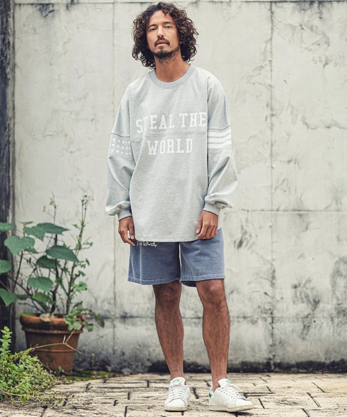 MARBLES（マーブルズ）の「mp9578-PIGMENT COLOR SHORTS ショーツ（その他パンツ・メンズ・チャコール/ネイビー/サックスブルー/トップグレー/レッド・XL/M/L）」の13枚目の写真