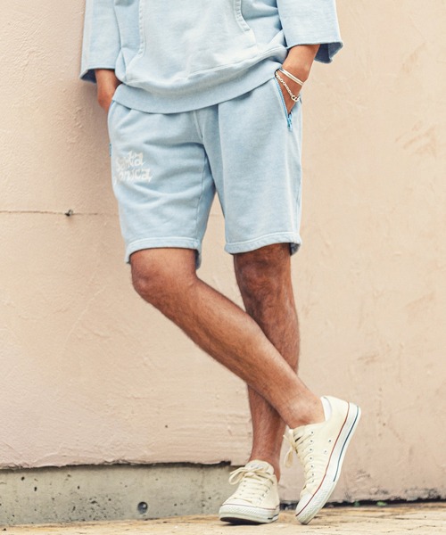 MARBLES（マーブルズ）の「mp9578-PIGMENT COLOR SHORTS ショーツ（その他パンツ・メンズ・チャコール/ネイビー/サックスブルー/トップグレー/レッド・XL/M/L）」の14枚目の写真