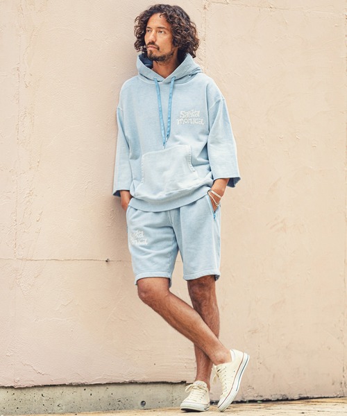 MARBLES（マーブルズ）の「mp9578-PIGMENT COLOR SHORTS ショーツ（その他パンツ・メンズ・チャコール/ネイビー/サックスブルー/トップグレー/レッド・XL/M/L）」の16枚目の写真