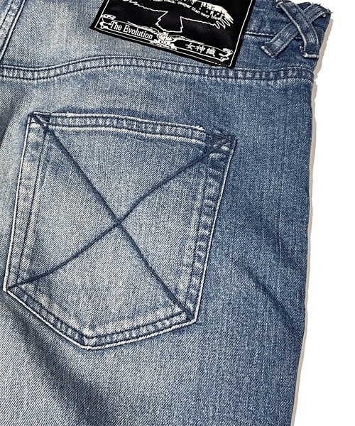 VIRGOwearworks(ヴァルゴウェアワークス)の「90S VINTAGE FAT DENIME(デニムパンツ・メンズ・インディゴブルー・2/4/3)」の7枚目の写真