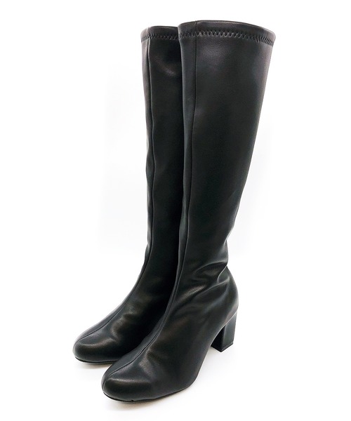 Noubel Voug Relax（ヌーベルヴォーグリラックス）の「ストレッチロングブーツ（ブーツ・レディース・ブラック・S/M/L/LL）」の3枚目の写真